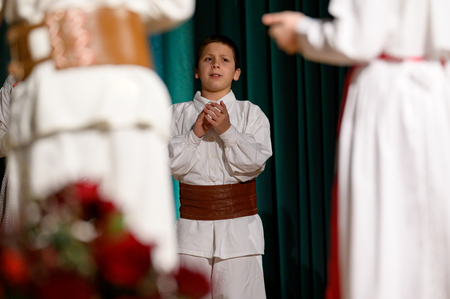 Otroška folklorna skupina OŠ Metlika - Osrednja obcinska prireditev ob slovenskem kulturnem prazniku